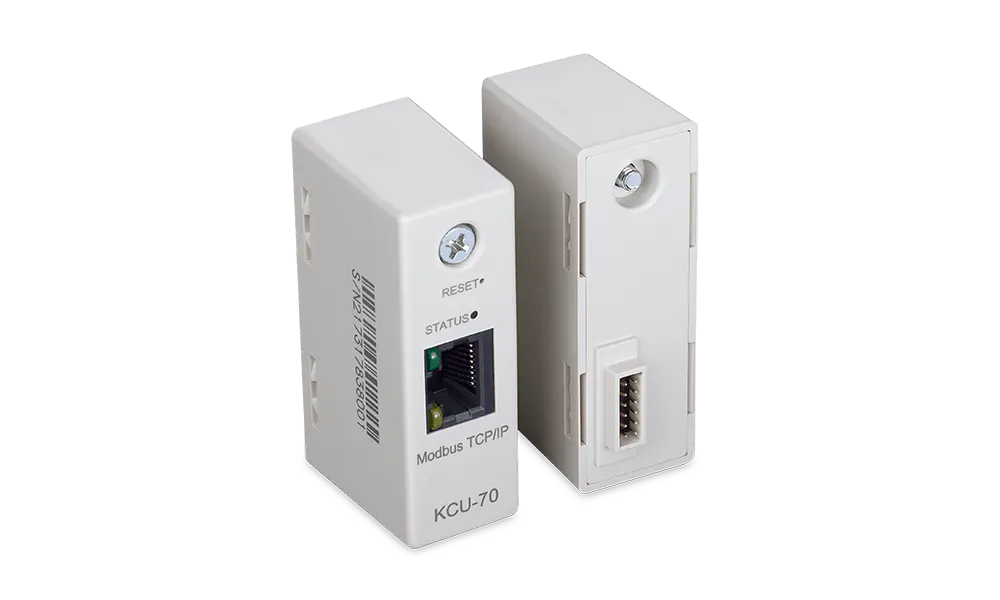 Modbus TCP/IP Remote Communication Module supports manual & automatic acquisition of IP network connection